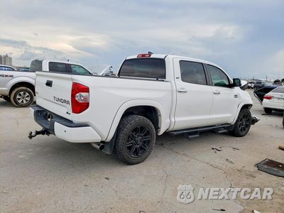 Trzecie zdjęcie samochodu z tyłu: 2020 TOYOTA TUNDRA 1794 EDITION VIN:5TFAY5F17LX945114 - miniatura