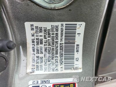 Zdjęcie 13 z 13 samochodu: 2007 HONDA CIVIC LX VIN:1HGFA16567L002670 - miniatura