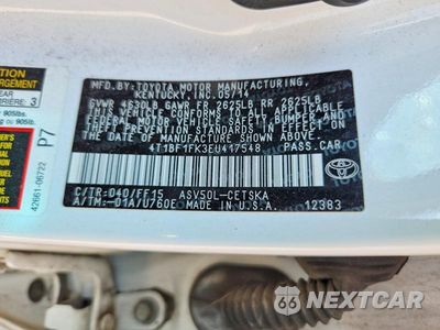 Zdjęcie 12 z 12 samochodu: 2014 TOYOTA CAMRY SE VIN:4T1BF1FK3EU417548 - miniatura