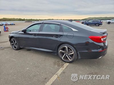 Drugie zdjęcie samochodu z przodu: 2020 HONDA ACCORD SPORT VIN:1HGCV1F3XLA135699 - miniatura