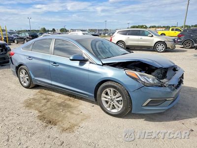Czwarte zdjęcie samochodu z boku: 2017 HYUNDAI SONATA VIN:5NPE24AF4HH572262 - miniatura