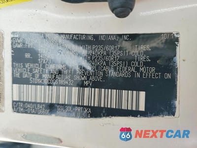 Zdjęcie 13 z 13 samochodu: 2012 TOYOTA SIENNA XLE 8-PASSENGER VIN:5TDYK3DC0CS189432 - miniatura