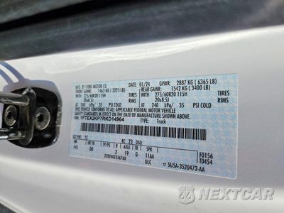 Zdjęcie 12 z 12 samochodu: 2024 FORD F150 STX VIN:1FTEX2KP7RKD14964 - miniatura