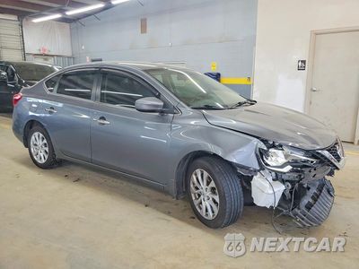 Czwarte zdjęcie samochodu z boku: 2018 NISSAN SENTRA SV VIN:3N1AB7AP8JL619598 - miniatura
