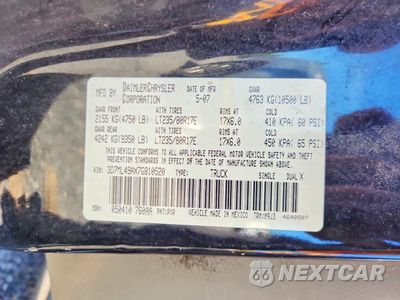 Zdjęcie 12 z 12 samochodu: 2007 DODGE RAM 3500 VIN:3D7ML49AX7G810520 - miniatura