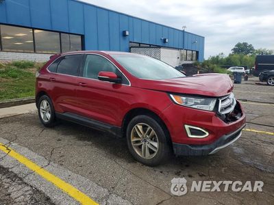 Czwarte zdjęcie samochodu z boku: 2018 FORD EDGE SEL VIN:2FMPK4J87JBC11227 - miniatura