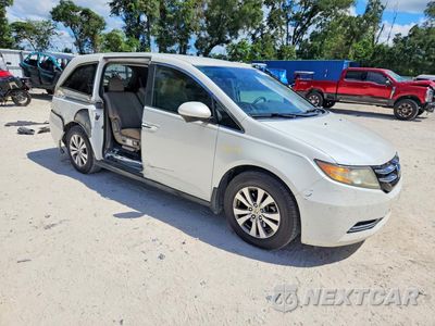 Czwarte zdjęcie samochodu z boku: 2016 HONDA ODYSSEY EX VIN:5FNRL5H45GB013261 - miniatura