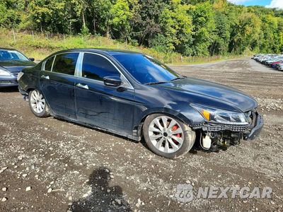 Czwarte zdjęcie samochodu z boku: 2011 HONDA ACCORD EXL VIN:1HGCP3F87BA019442 - miniatura