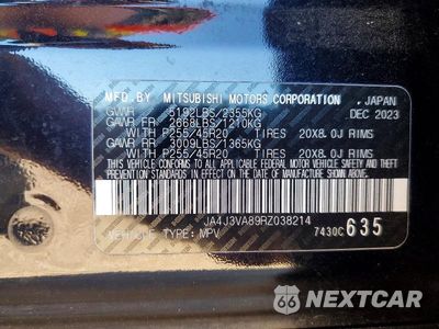 Zdjęcie 13 z 13 samochodu: 2024 MITSUBISHI OUTLANDER SE VIN:JA4J3VA89RZ038214 - miniatura