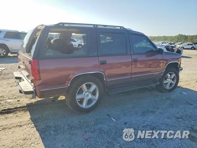 Trzecie zdjęcie samochodu z tyłu: 1997 CHEVROLET TAHOE K1500 VIN:1GNEK13R9VJ323889 - miniatura