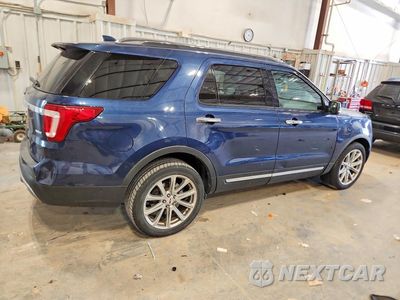 Trzecie zdjęcie samochodu z tyłu: 2016 FORD EXPLORER LIMITED VIN:1FM5K8F8XGGA20734 - miniatura
