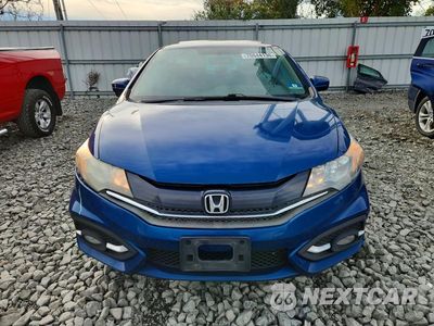 Piąte zdjęcie samochodu w środku: 2014 HONDA CIVIC EXL VIN:2HGFG3B02EH517423 - miniatura