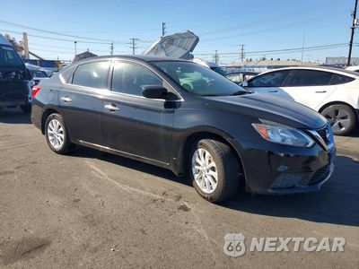 Czwarte zdjęcie samochodu z boku: 2019 NISSAN SENTRA S VIN:3N1AB7AP7KY293961 - miniatura