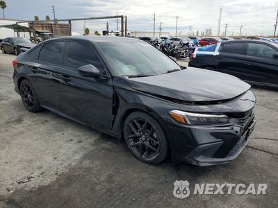 Czwarte zdjęcie samochodu z boku: 2023 HONDA CIVIC SPORT VIN:2HGFE2F5XPH530235 - miniatura
