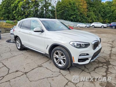 Czwarte zdjęcie samochodu z boku: 2019 BMW X3 SDRIVE30I VIN:5UXTR7C52KLF35157 - miniatura