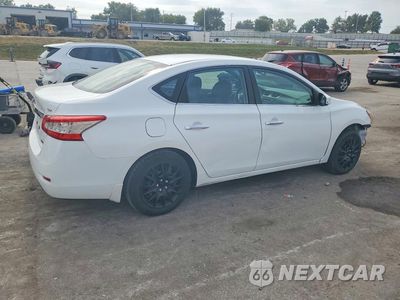 Trzecie zdjęcie samochodu z tyłu: 2014 NISSAN SENTRA SV VIN:3N1AB7APXEY245861 - miniatura