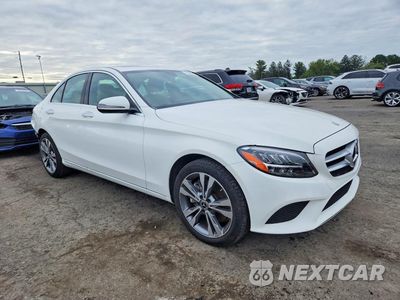 Czwarte zdjęcie samochodu z boku: 2021 MERCEDES-BENZ C 300 4MATIC VIN:W1KWF8EB6MR625544 - miniatura