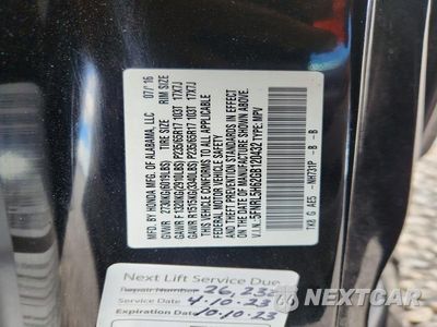 Zdjęcie 12 z 12 samochodu: 2016 HONDA ODYSSEY EXL VIN:5FNRL5H62GB120432 - miniatura