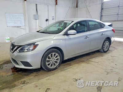 2019 NISSAN SENTRA SV 3N1AB7AP3KY295674 - główne zdjęcie licytacji z USA - miniatura