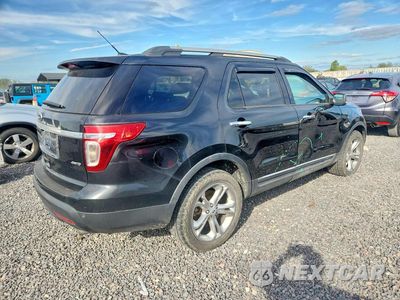 Trzecie zdjęcie samochodu z tyłu: 2013 FORD EXPLORER LIMITED VIN:1FM5K8F82DGB48557 - miniatura