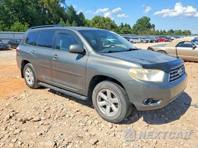 Czwarte zdjęcie samochodu z boku: 2008 TOYOTA HIGHLANDER BASE VIN:JTEES41A982054374 - miniatura