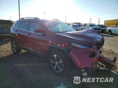 Czwarte zdjęcie samochodu z boku: 2015 JEEP CHEROKEE LIMITED VIN:1C4PJMDS7FW537436 - miniatura