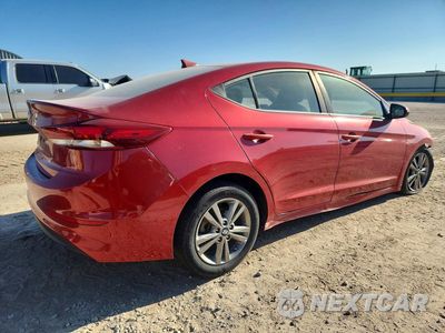 Trzecie zdjęcie samochodu z tyłu: 2018 HYUNDAI ELANTRA SEL VIN:5NPD84LF1JH247629 - miniatura