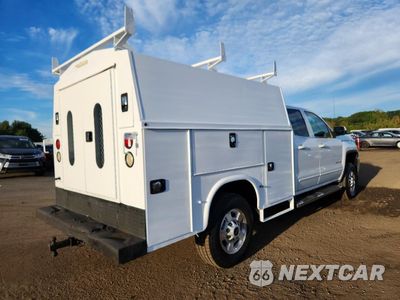 Trzecie zdjęcie samochodu z tyłu: 2015 GMC SIERRA C2500 SLE VIN:1GD21YEG1FZ543920 - miniatura