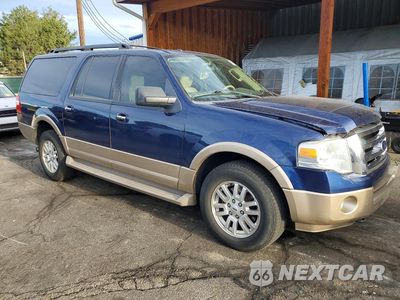 Czwarte zdjęcie samochodu z boku: 2011 FORD EXPEDITION EL XLT VIN:1FMJK1J54BEF42721 - miniatura