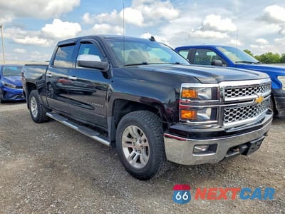 Czwarte zdjęcie samochodu z boku: 2015 CHEVROLET SILVERADO K1500 LT VIN:3GCUKREC5FG478857 - miniatura