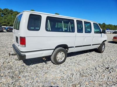 Trzecie zdjęcie samochodu z tyłu: 2001 FORD ECONOLINE E350 SUPER DUTY WAGON VIN:1FBSS31L71HB74572 - miniatura