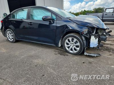 Czwarte zdjęcie samochodu z boku: 2022 TOYOTA COROLLA LE VIN:5YFEPMAE9NP380455 - miniatura