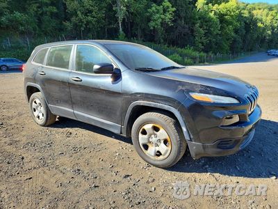 Czwarte zdjęcie samochodu z boku: 2014 JEEP CHEROKEE SPORT VIN:1C4PJLAB2EW163847 - miniatura