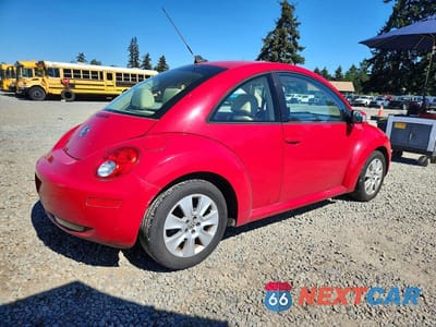 Trzecie zdjęcie samochodu z tyłu: 2009 VOLKSWAGEN NEW BEETLE S VIN:3VWPW31C89M503368 - miniatura