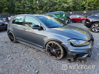 Czwarte zdjęcie samochodu z boku: 2019 VOLKSWAGEN GOLF R VIN:WVWWA7AU7KW134585 - miniatura