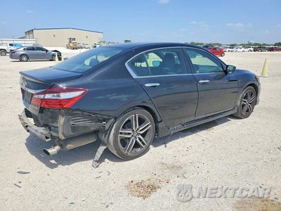 Trzecie zdjęcie samochodu z tyłu: 2017 HONDA ACCORD SPORT VIN:1HGCR2F5XHA229911 - miniatura