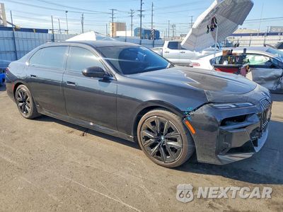 Czwarte zdjęcie samochodu z boku: 2025 BMW 740 I VIN:WBA23EH09SCV64486 - miniatura
