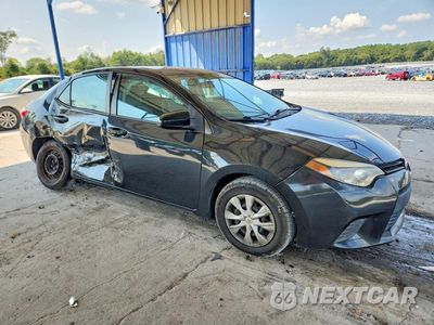 Czwarte zdjęcie samochodu z boku: 2015 TOYOTA COROLLA L VIN:2T1BURHEXFC432370 - miniatura