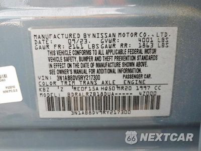 Zdjęcie 12 z 12 samochodu: 2024 NISSAN SENTRA SR VIN:3N1AB8DV9RY217300 - miniatura