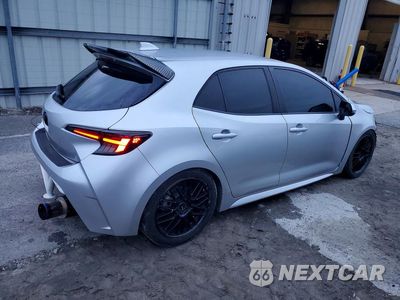 Trzecie zdjęcie samochodu z tyłu: 2019 TOYOTA COROLLA HATCHBACK SE VIN:JTNK4RBE2K3053483 - miniatura