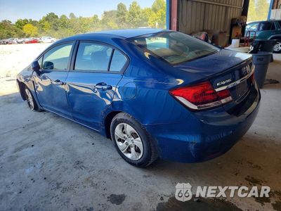 Drugie zdjęcie samochodu z przodu: 2013 HONDA CIVIC LX VIN:2HGFB2F59DH598210 - miniatura
