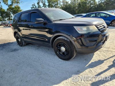 Czwarte zdjęcie samochodu z boku: 2016 FORD EXPLORER POLICE INTERCEPTOR VIN:1FM5K8AR9GGA62845 - miniatura