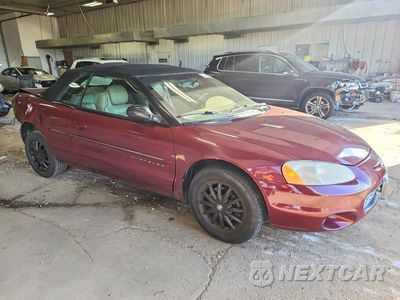 Czwarte zdjęcie samochodu z boku: 2001 CHRYSLER SEBRING LXI VIN:1C3EL55U41N606383 - miniatura