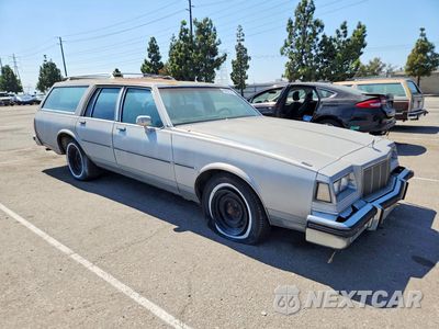Czwarte zdjęcie samochodu z boku: 1986 BUICK ELECTRA ESTATE VIN:1G4BV35Y6GX400961 - miniatura