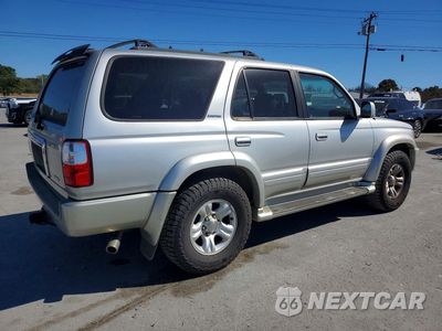 Trzecie zdjęcie samochodu z tyłu: 2002 TOYOTA 4RUNNER LIMITED VIN:JT3GN87R020230535 - miniatura