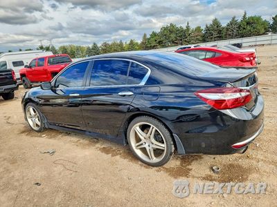 Drugie zdjęcie samochodu z przodu: 2016 HONDA ACCORD SPORT VIN:1HGCR2F57GA091291 - miniatura