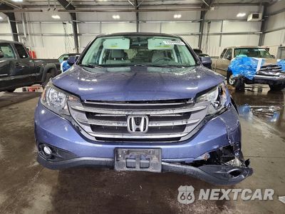 Piąte zdjęcie samochodu w środku: 2014 HONDA CR-V EX VIN:2HKRM4H52EH611578 - miniatura
