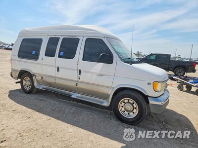 Czwarte zdjęcie samochodu z boku: 2002 FORD ECONOLINE E250 VAN VIN:1FDPE24L62HA08068 - miniatura