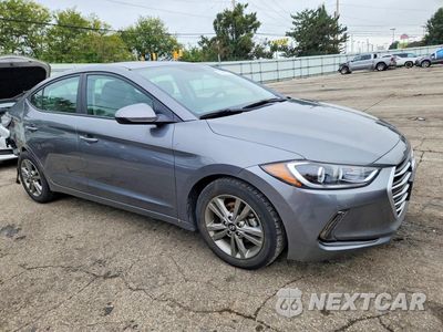 Czwarte zdjęcie samochodu z boku: 2018 HYUNDAI ELANTRA VALUE EDITION VIN:5NPD84LF5JH388641 - miniatura