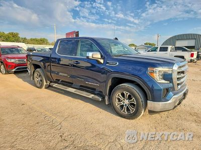 Czwarte zdjęcie samochodu z boku: 2020 GMC SIERRA K1500 SLE VIN:1GTU9BED3LZ105209 - miniatura